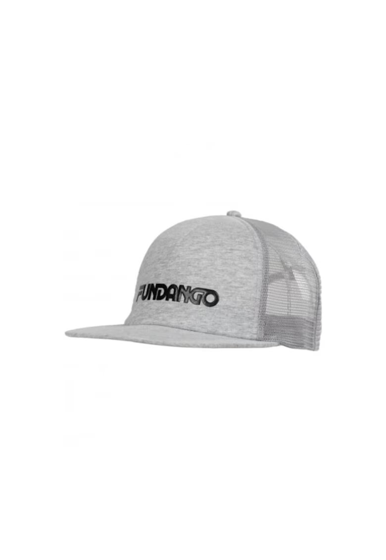 Fundango Sapca Nevis Snapback Trucker Hat - Gri - marime universala