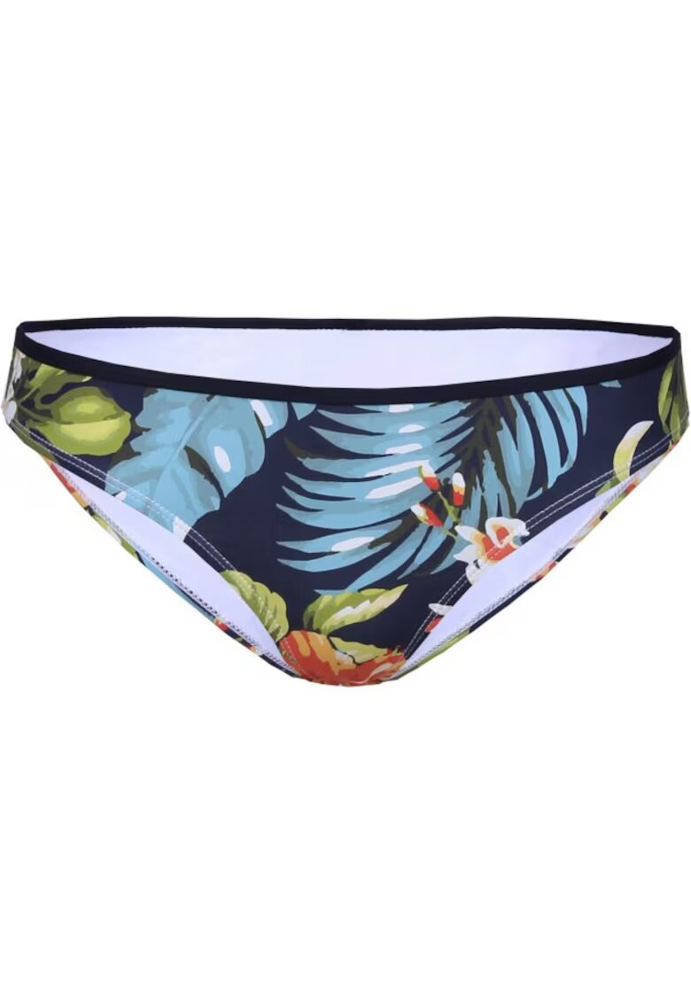 Fundango Slip de baie Orilla Bottom - Negru/Floral