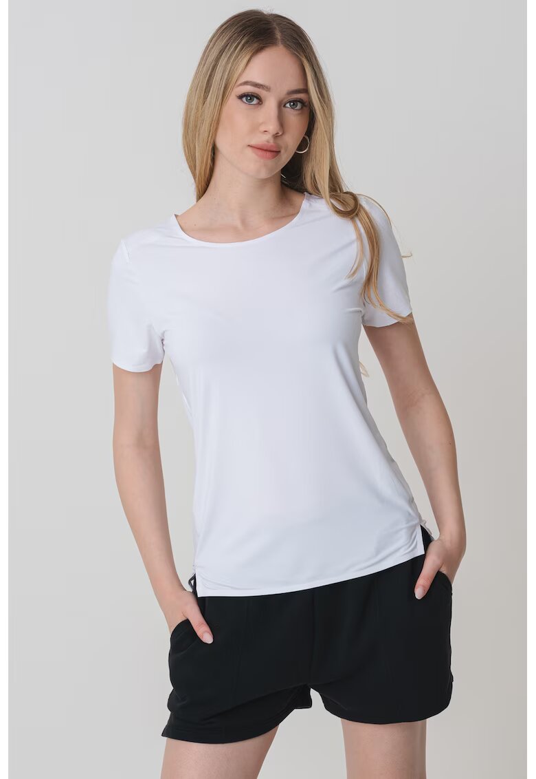 Fundango Tricou pentru trekking si drumetie Hanabi - Gri deschis