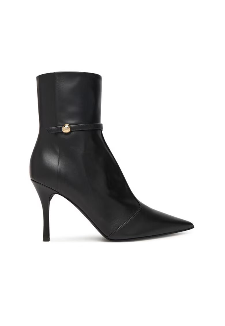 Furla Botine dama 305616289 - piele naturala - Negru
