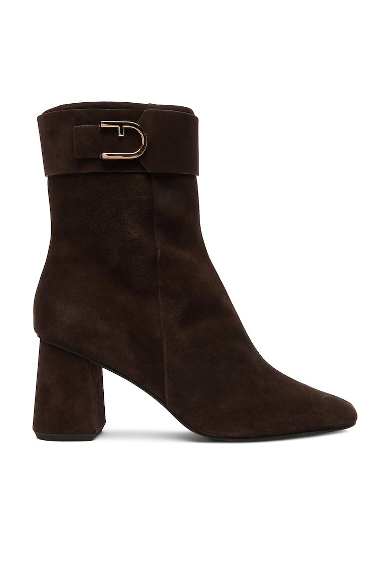 Furla Botine dama YJ73HIC Piele naturala - Maro - Maro inchis