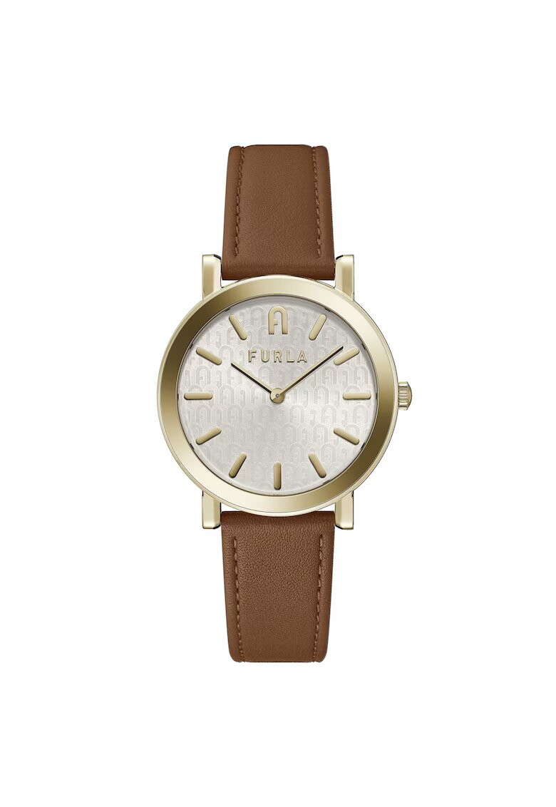 Furla Ceas dama - 38mm - inox - curea piele naturala - quartz