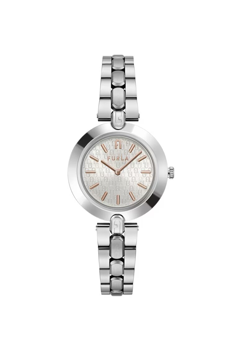 Furla Ceas Dama - mecanism Quartz - inox - Logo Links - multicolor