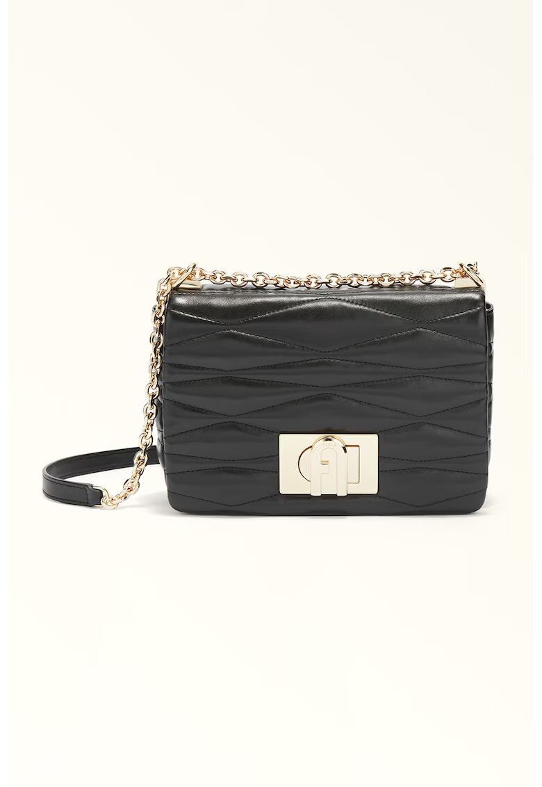 Furla Geanta crossbody din piele 1927 - Negru