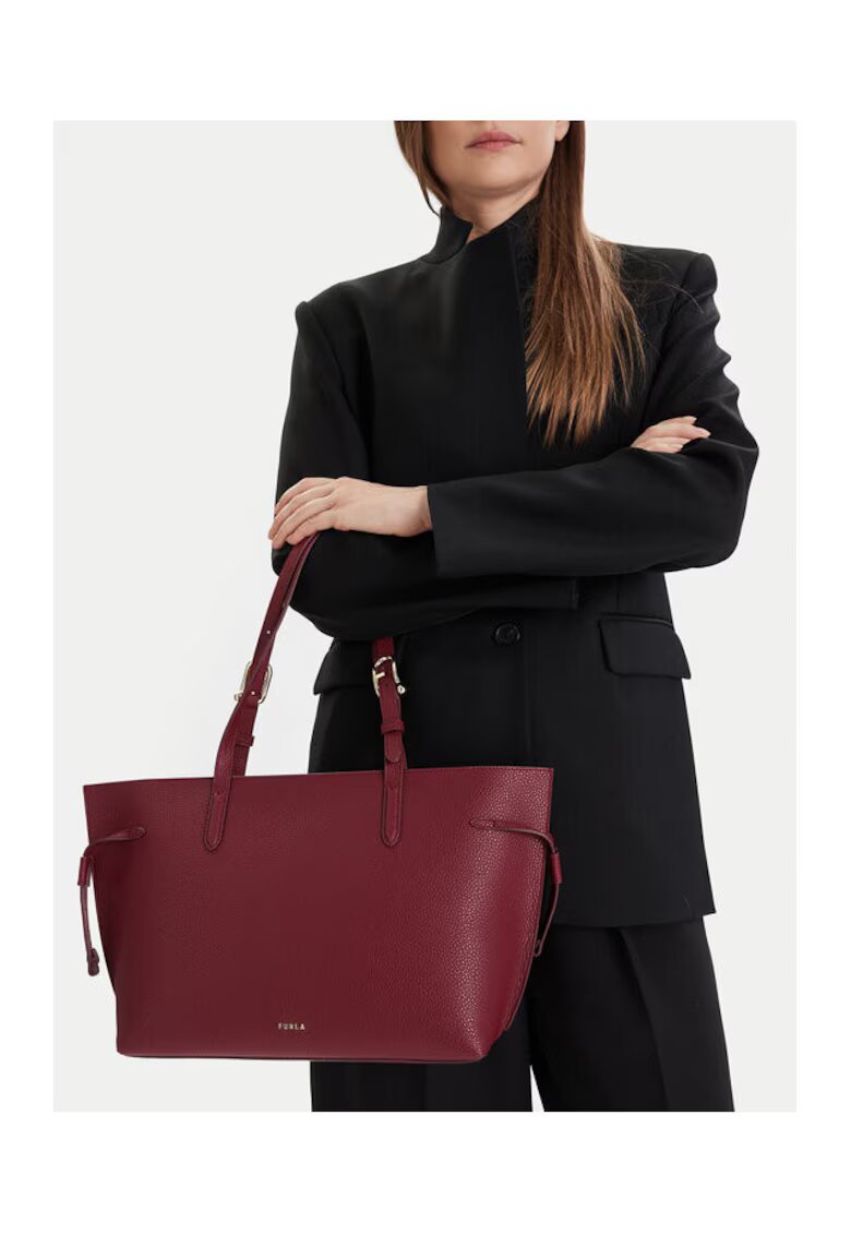 Furla Geanta dama Ciliegia D+Nero - piele naturala - dimensiuni M
