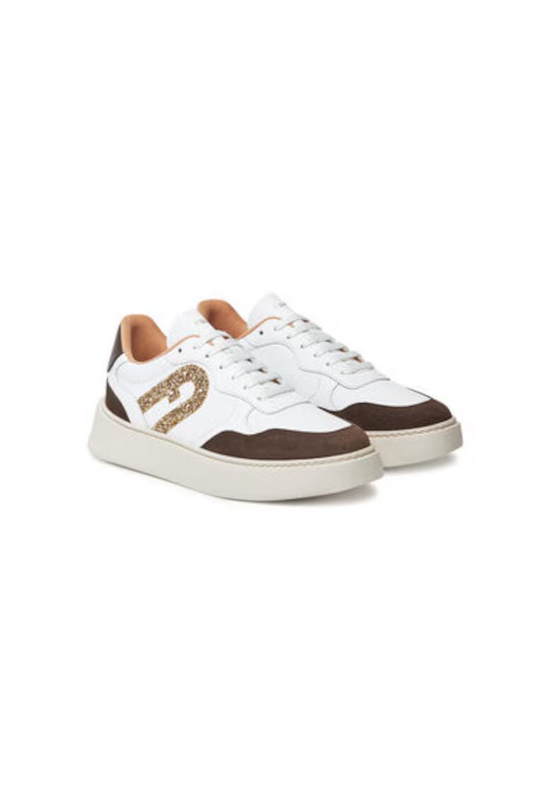 Furla Pantofi sport dama - YI07SPT BX4080 PT - Piele naturala - Alb