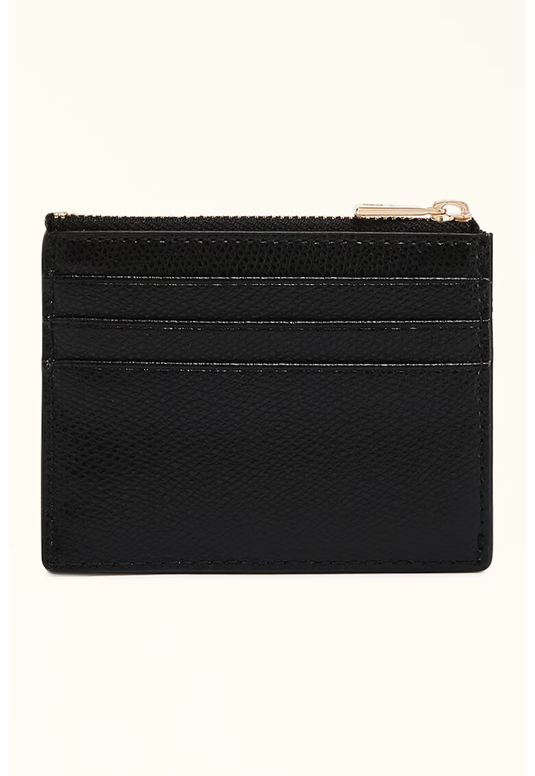 Furla Portcart din piele Camelia - Negru