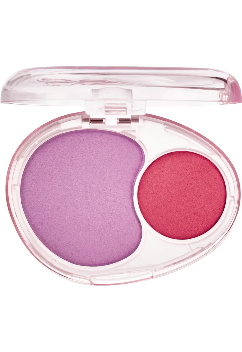 fwee Mellow Dual Blusher Fard de obraz 7.2 grdwqfq - Roz inchis/Mov liliachiu