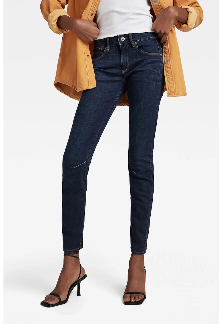 G-STAR Blugi skinny Arc 3D - Bleumarin