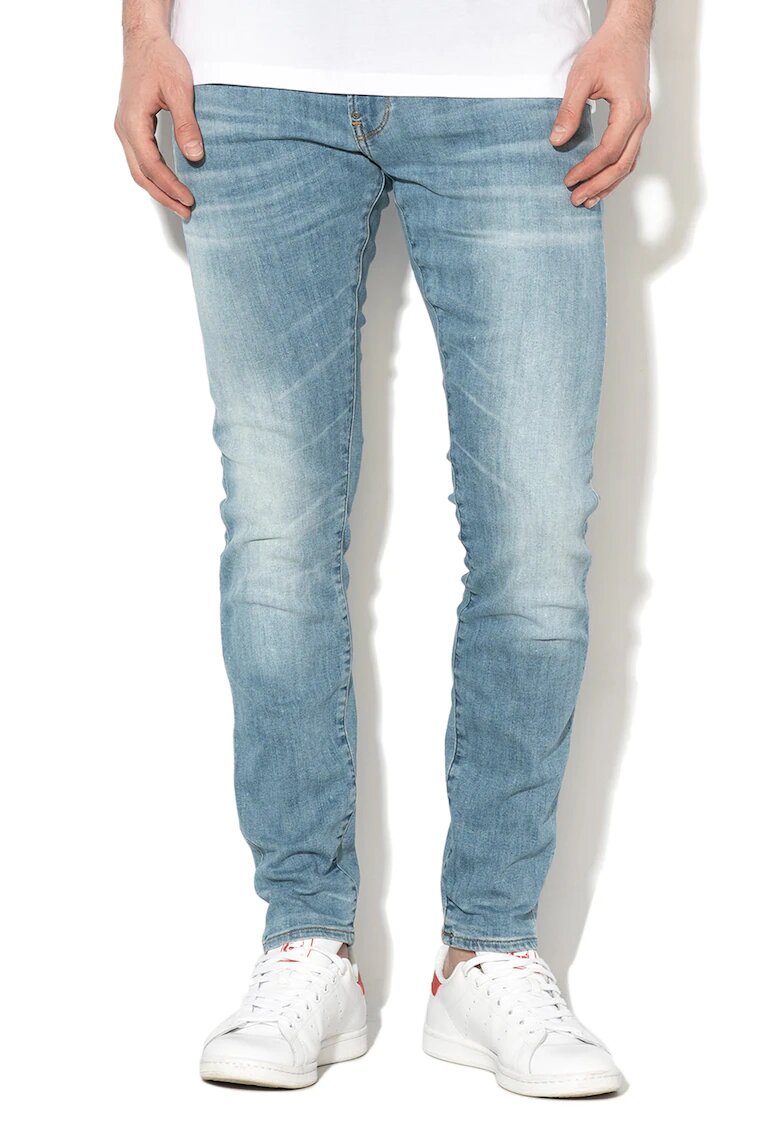 G-STAR Blugi skinny fit Revend - Albastru lavanda
