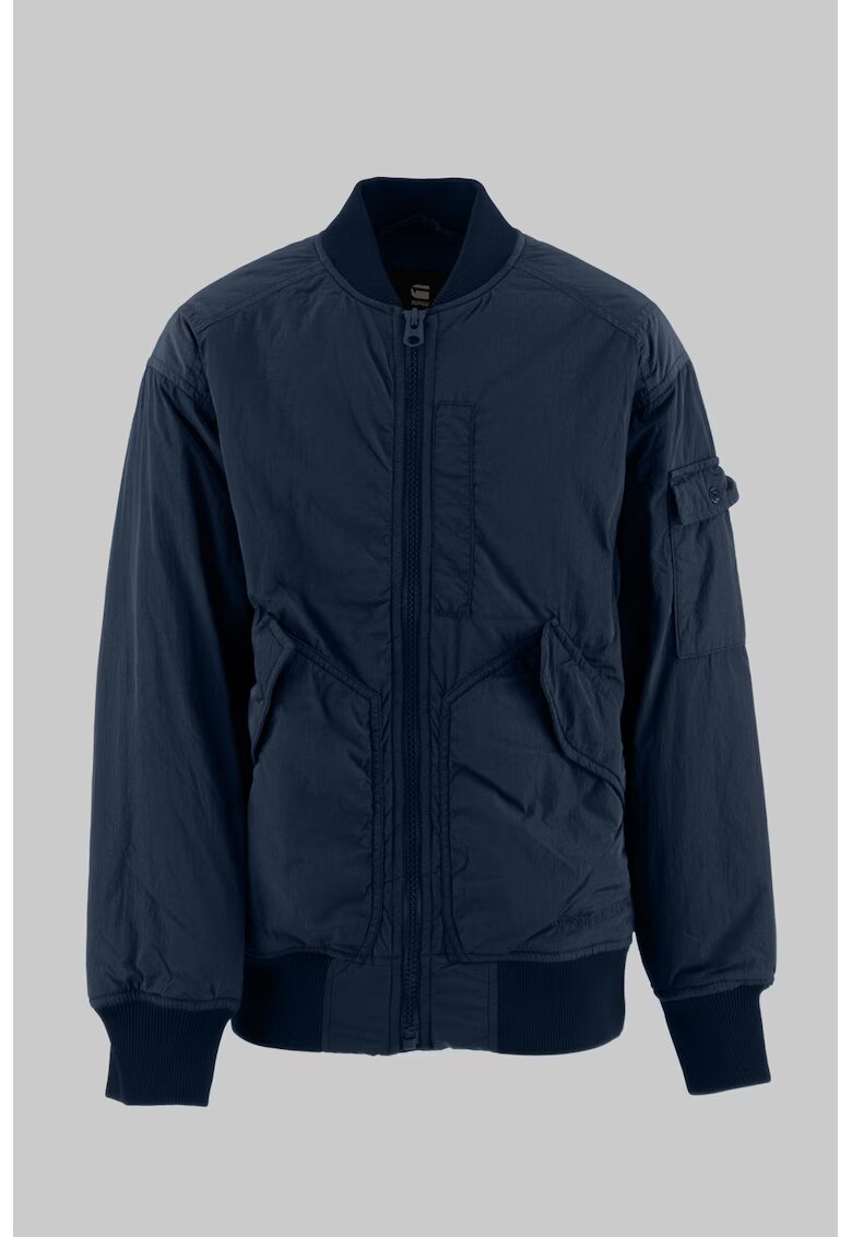 G-STAR Jacheta bomber uni - Albastru inchis