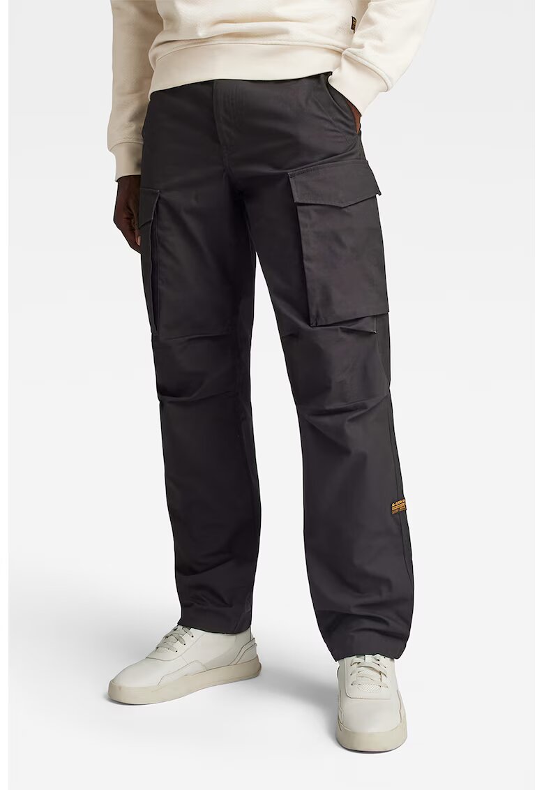 G-STAR Pantaloni cargo regular fit Core - Negru