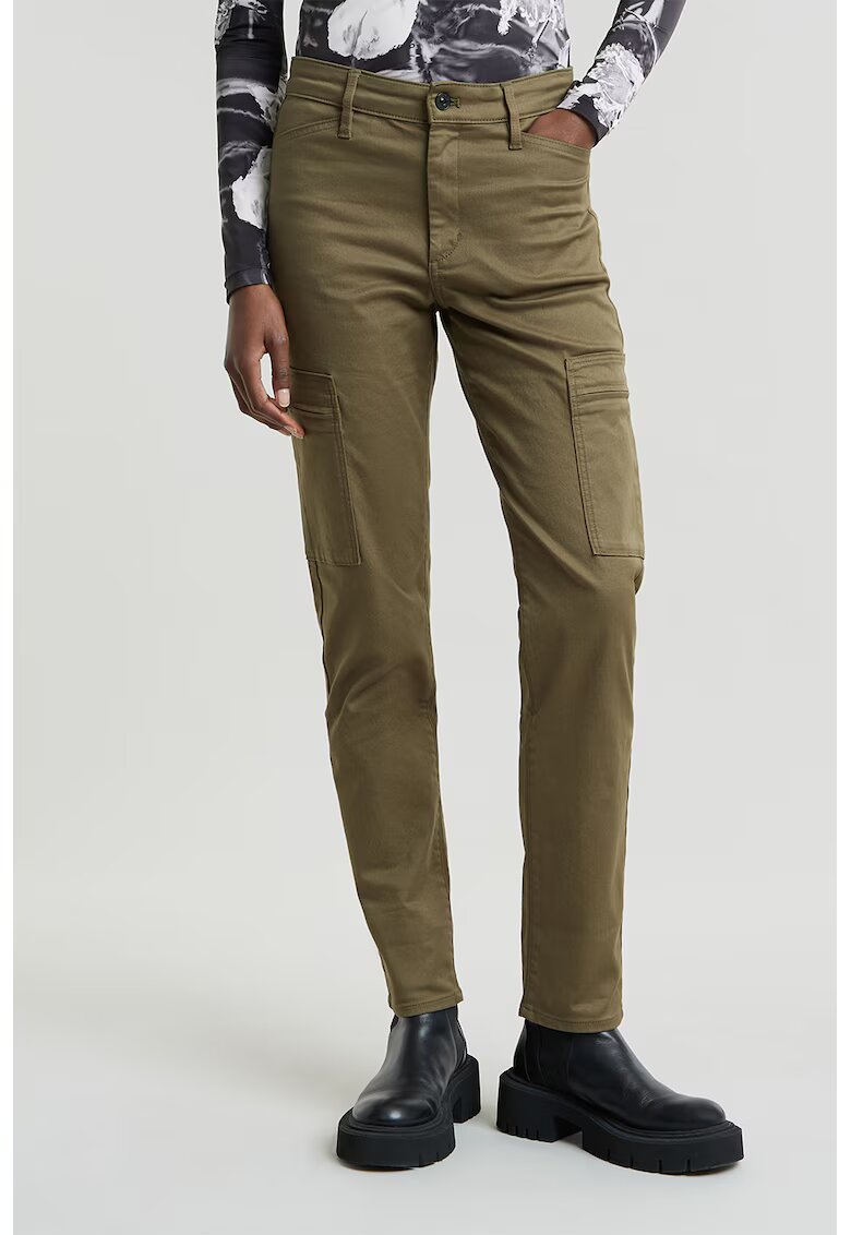 G-STAR Pantaloni cargo slim fit - Kaki