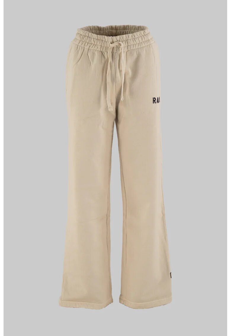 G-STAR Pantaloni de trening de bumbac cu snur - Bej