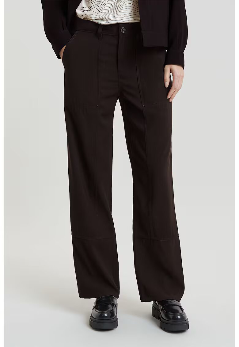 G-STAR Pantaloni drepti - Negru