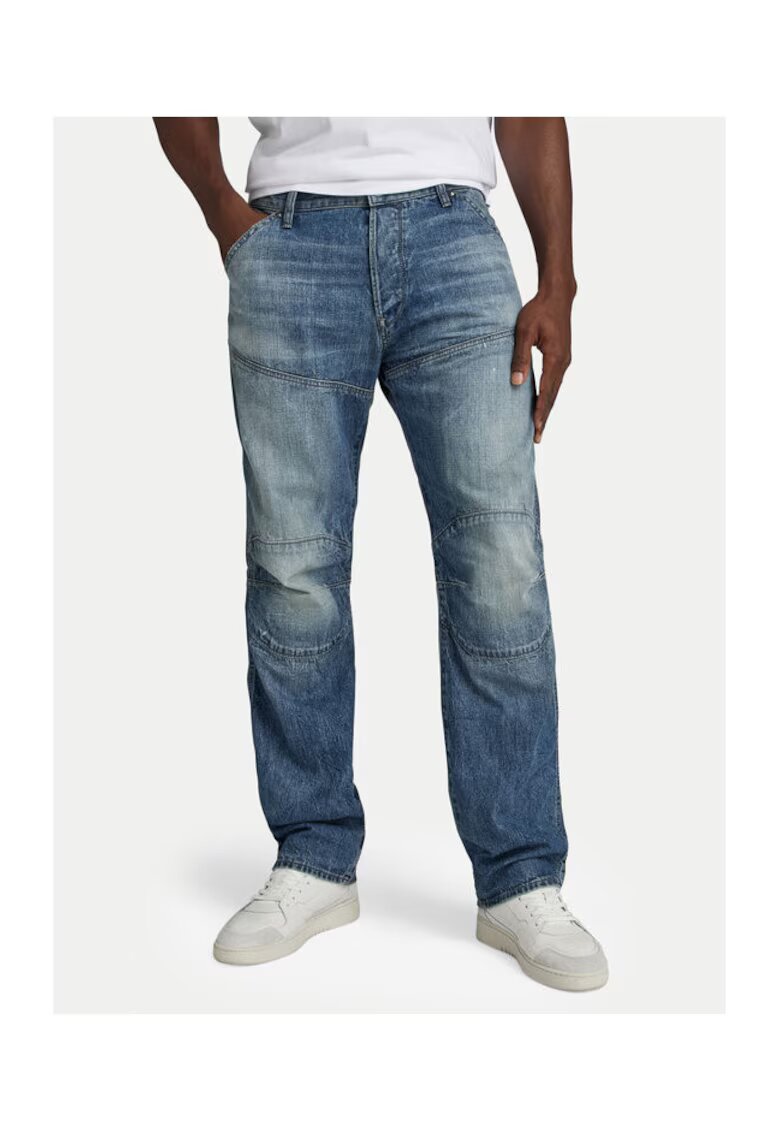 G-Star Raw Blugi Barbati - G Star Raw - 303804923 - Bumbac - Albastru - Albastru