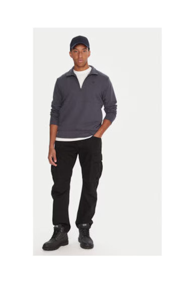 G-Star Raw Bluza G Star Raw - Bleumarin - 58% bumbac organic - 42% poliester