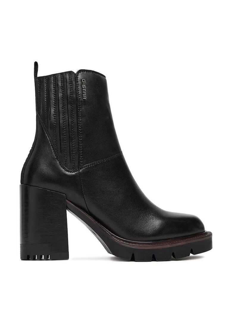 G-Star Raw Botine dama - CEO-WI34-CLEVELAND - piele naturala - negru
