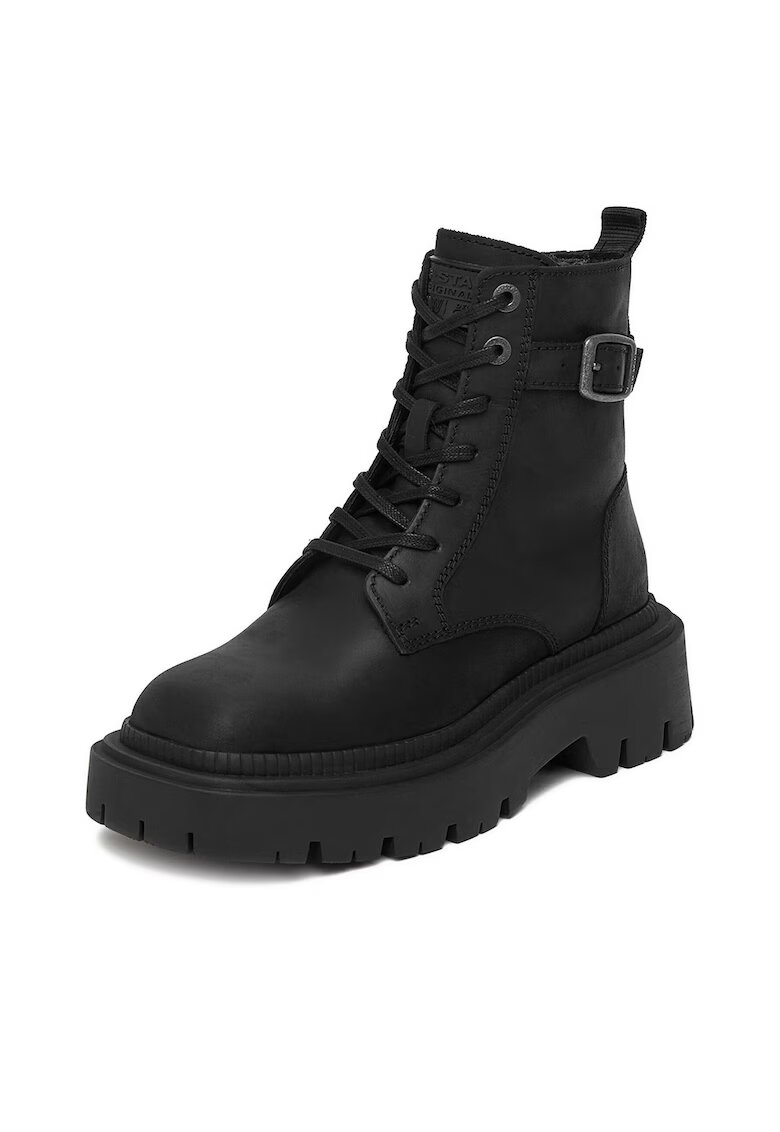 G-Star Raw Botine dama - piele naturala - negru CEO-WI34-JOSIA-02 -