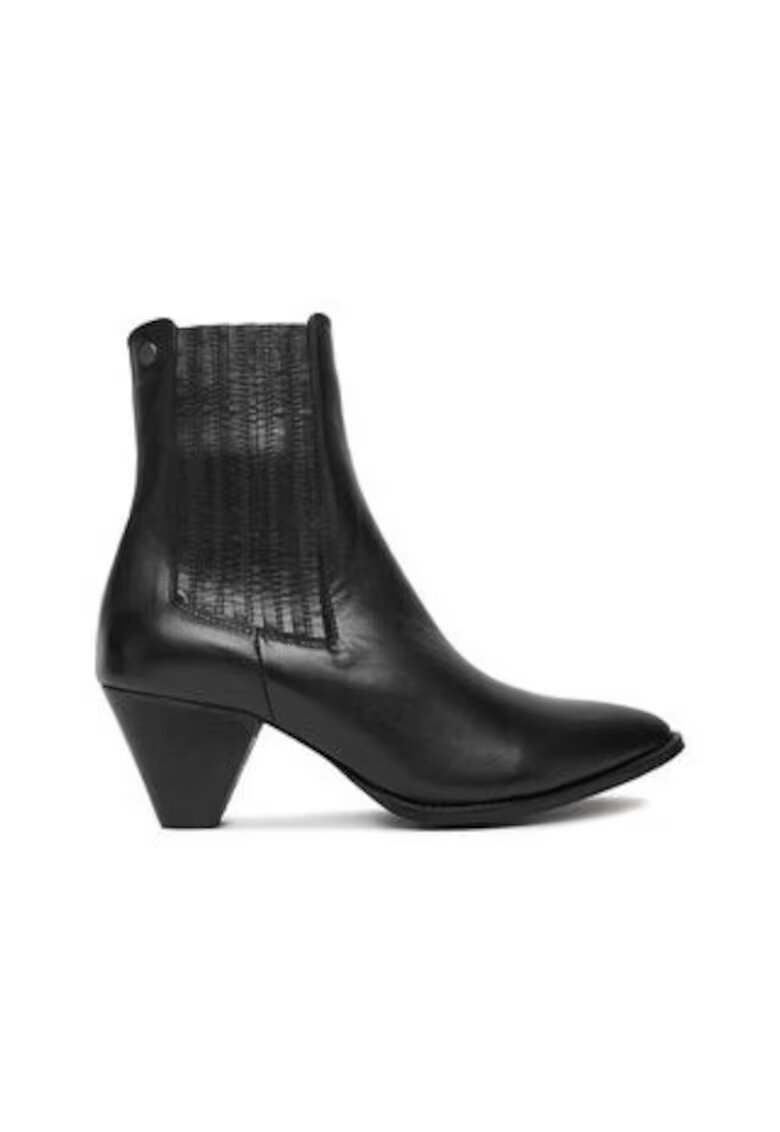 G STAR RAW Botine slip-on din piele naturala - Negru