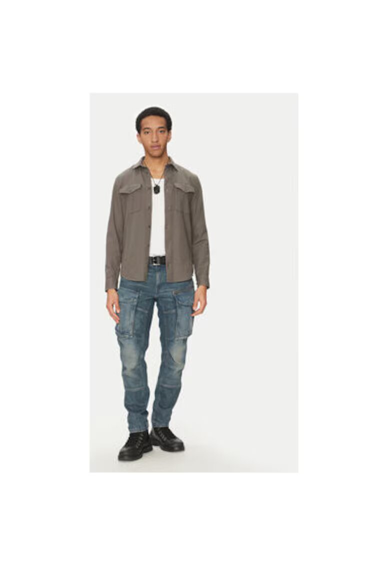 G-Star Raw Camasa barbati G Star Raw - D24963-D454 - Bumbac/Bumbac - Gri - Gri