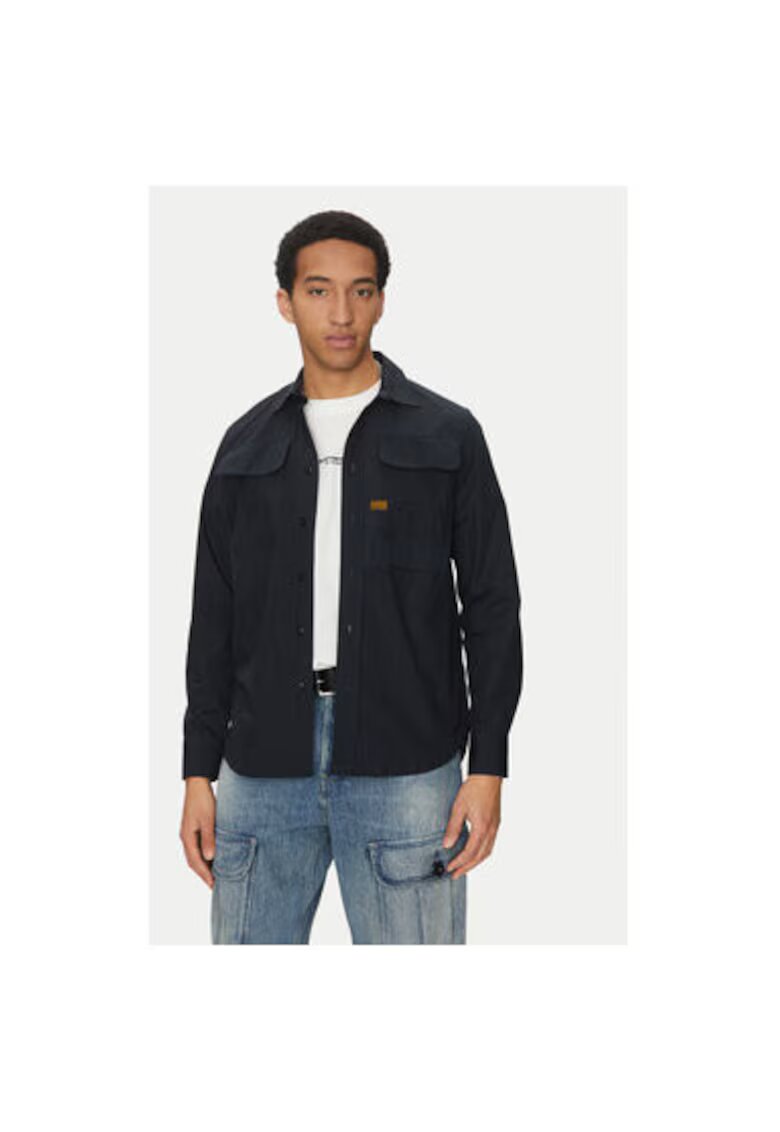 G-Star Raw Camasa barbati G Star Raw - D26470-C973 - Bumbac - Bleumarin - Bleumarin