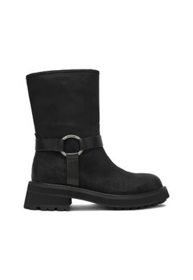 G-Star Raw Cizme dama piele naturala - negru - EO-RUZGAR-2521-82