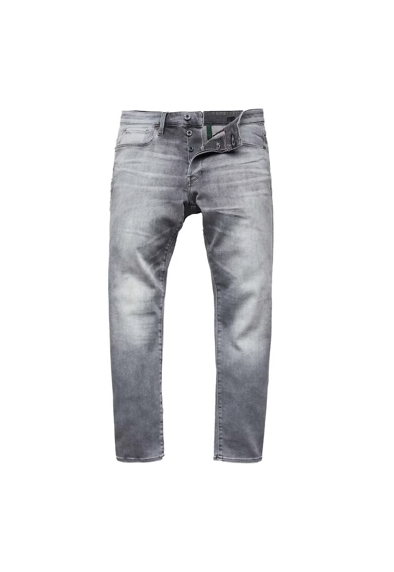 G-Star Raw G-Star - Blugi slim fit cu talie medie - Gri