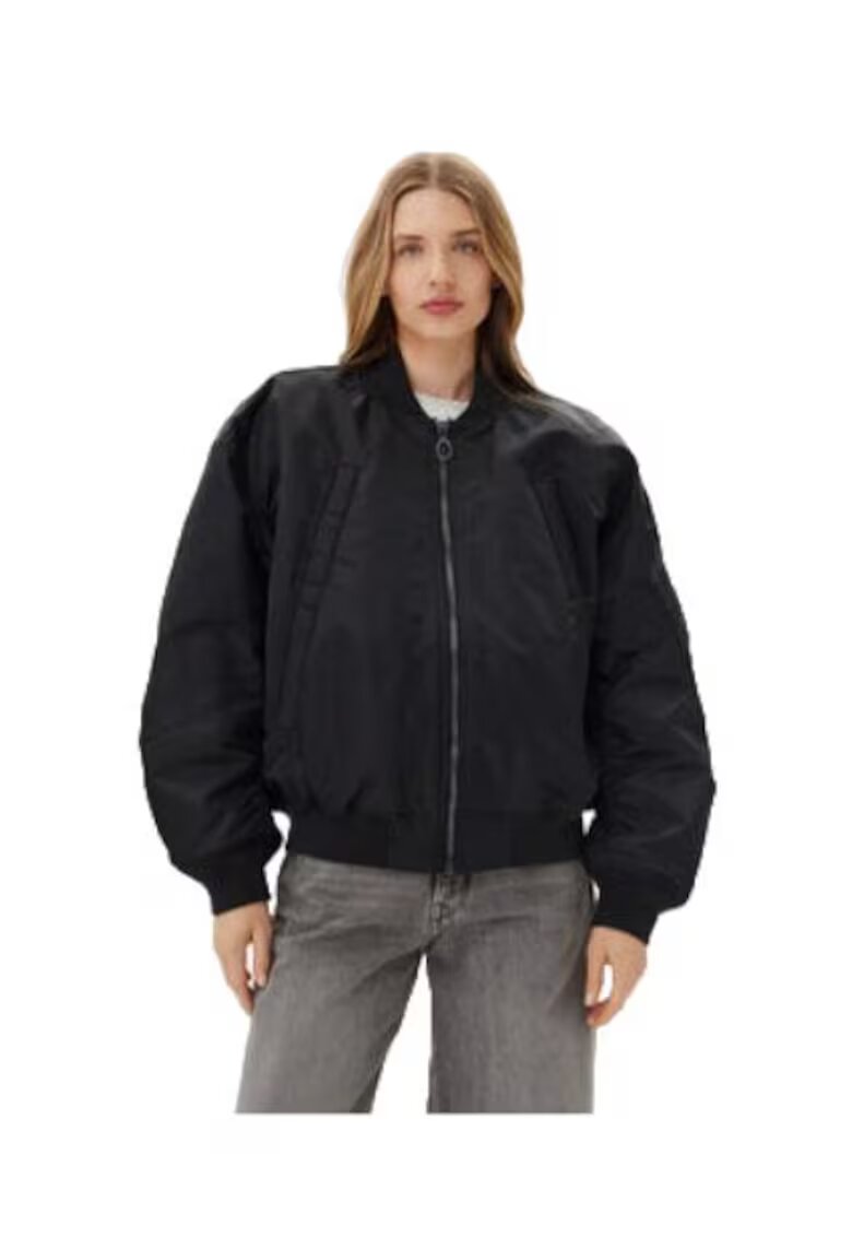 G-Star Raw Geaca bomber G STAR RAW - model Macro Balloon - neagra - 100% poliamida reciclata