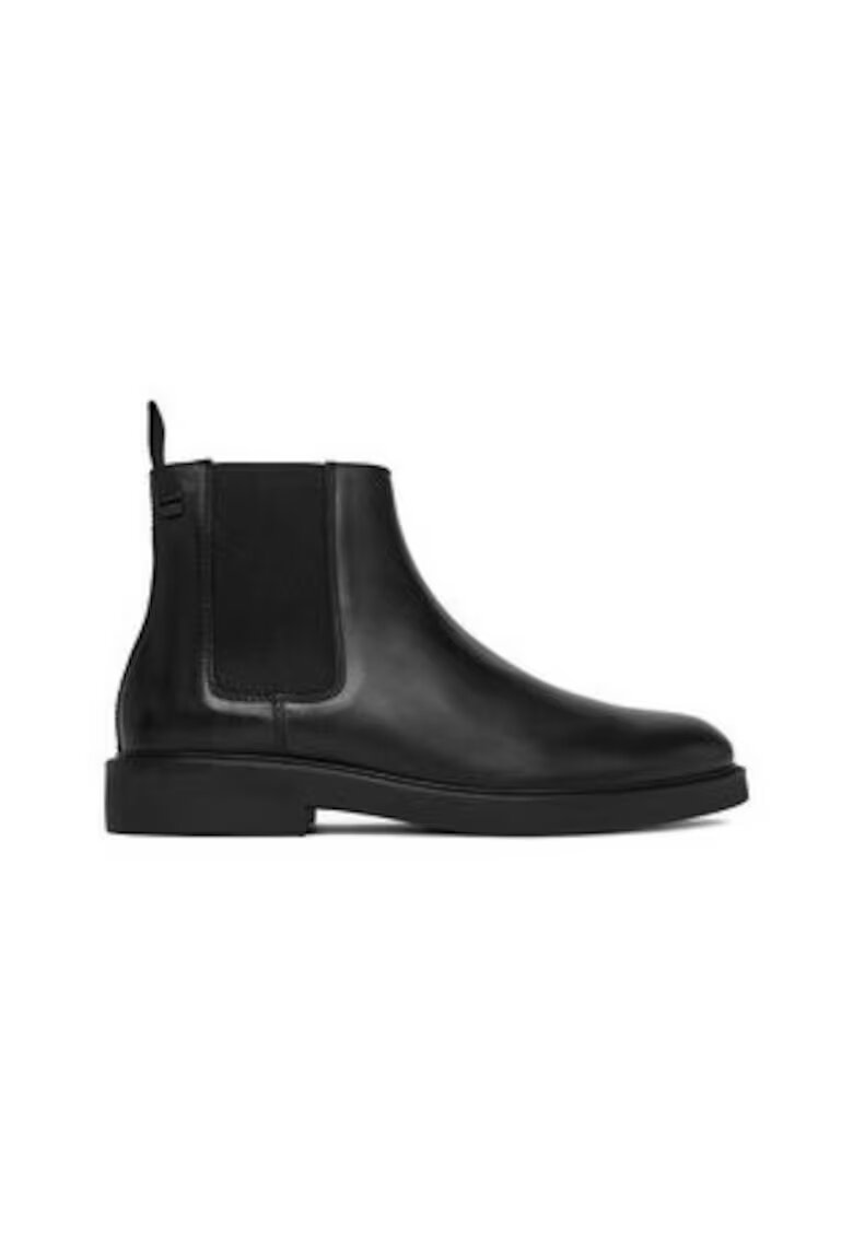 G-Star Raw Ghete barbatesti negru - piele naturala - cu fermoar - rotund