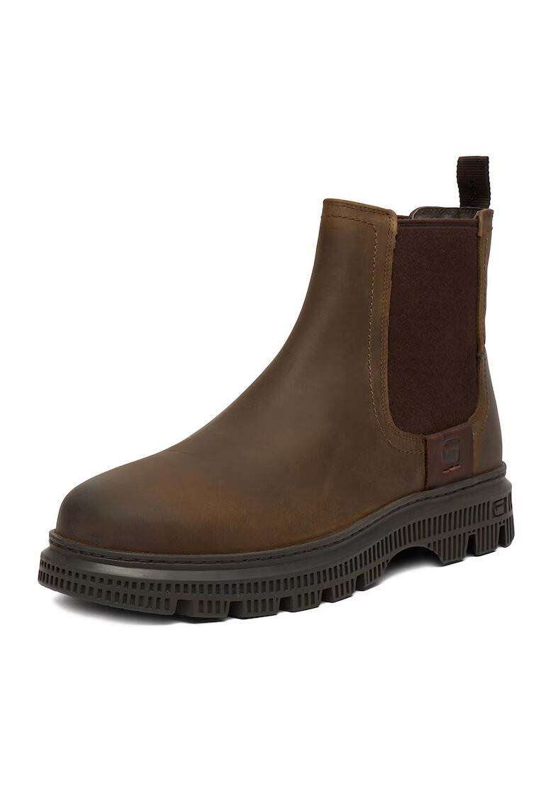 G-Star Raw Ghete barbati - CEO-HULK-04 MI24 - piele naturala - maro