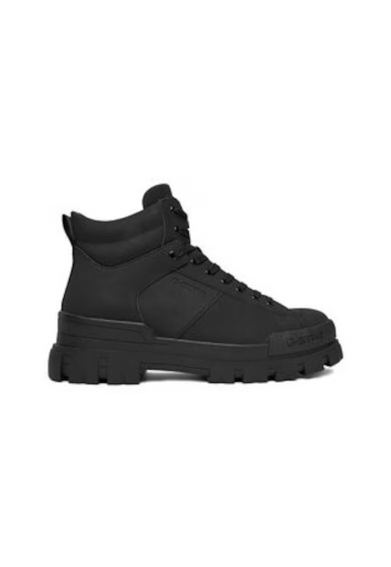 G STAR RAW Ghete barbati piele naturala - negru