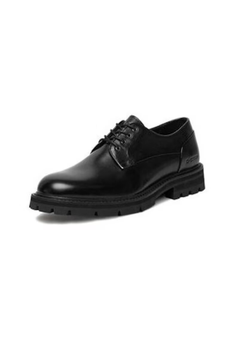 G STAR RAW Ghete barbati piele naturala negru