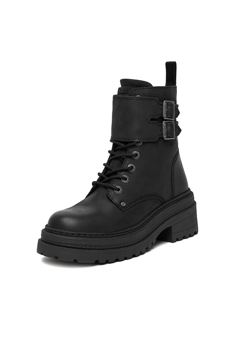 G-Star Raw Ghete dama CEO-WI34-ALASKA - Piele naturala - Negru - Negru