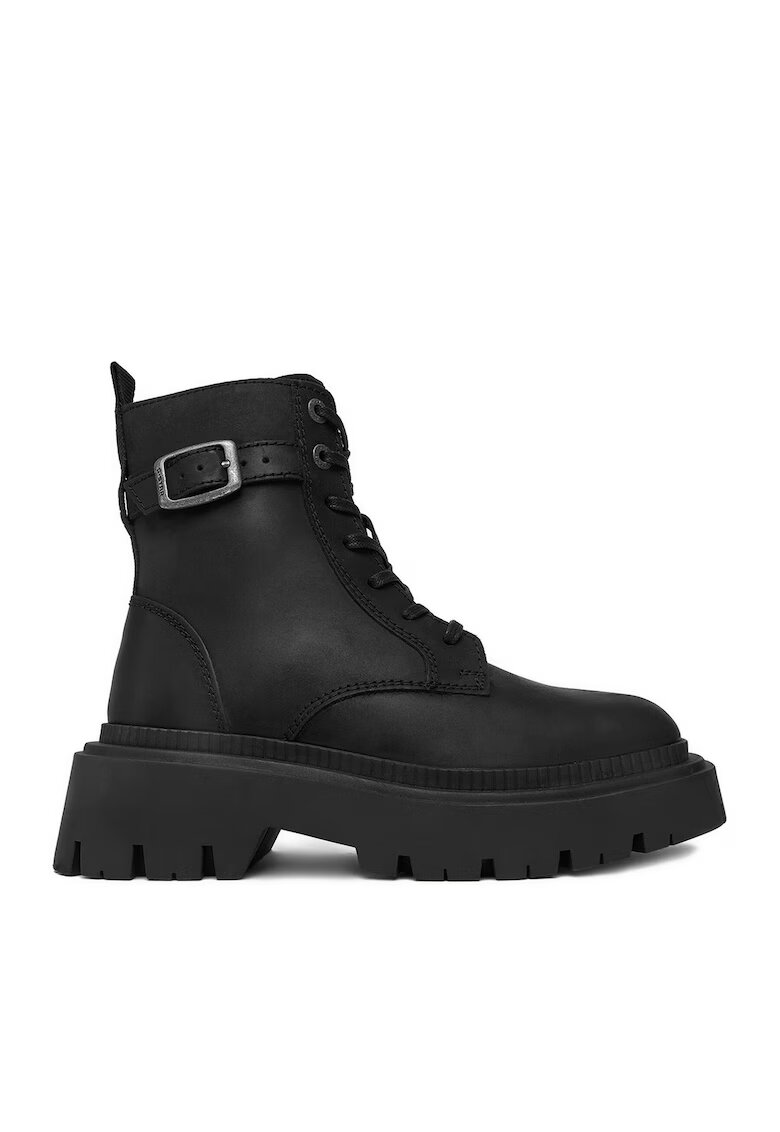 G-Star Raw Ghete dama CEO-WI34-JOSIA-02 - Piele naturala - Negru