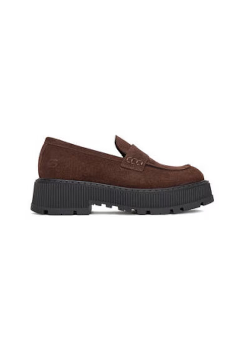 G STAR RAW Mocasini dama G-Star Raw - piele naturala - maro - slip-on - bretele din cauciuc -