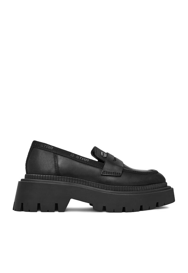 G-Star Raw Mocasini dama piele naturala - negru