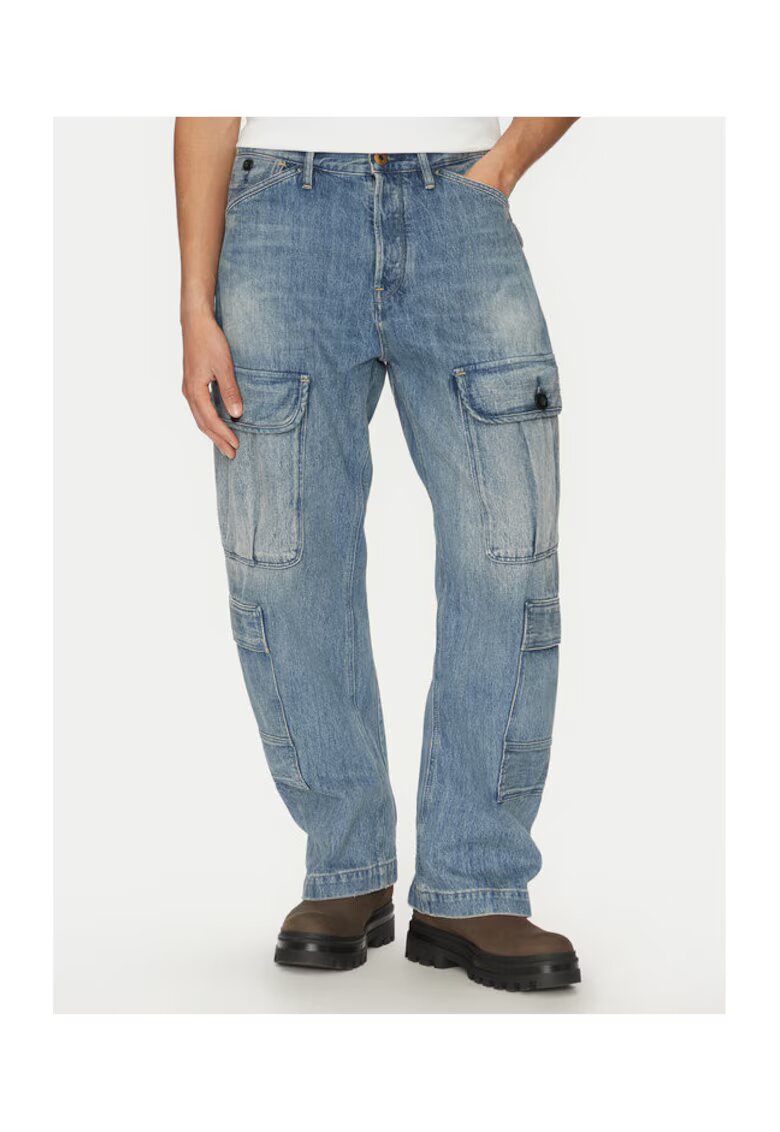 G-Star Raw Pantaloni barbati G Star Raw - D26111-D499 - Bumbac - Albastru - Albastru
