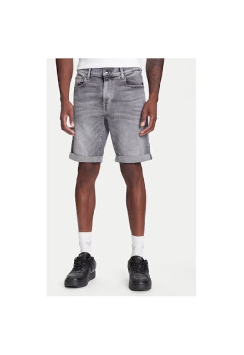 G-Star Raw Pantaloni scurti din denim barbati G Star Raw - D10481-D535 - Bumbac - Gri - Gri