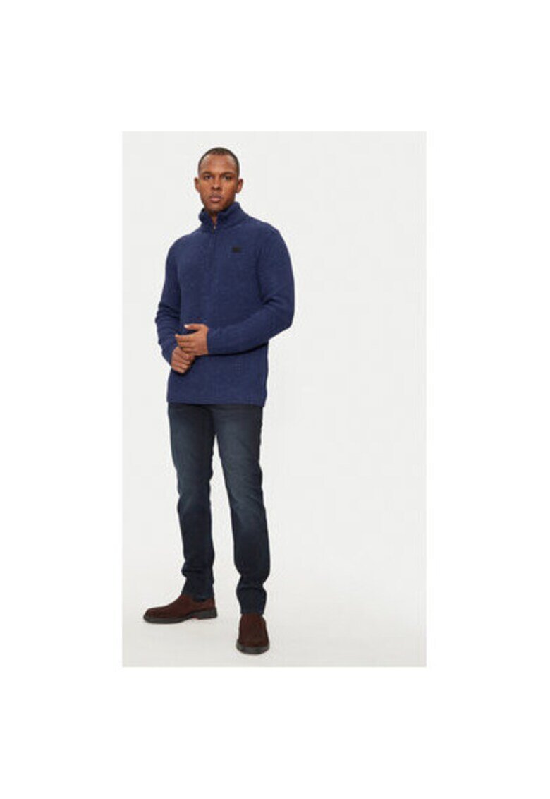G-Star Raw Pulover barbati - G Star Raw - 304421969 - Poliamida/Viscoza/Lana - Albastru - Albastru