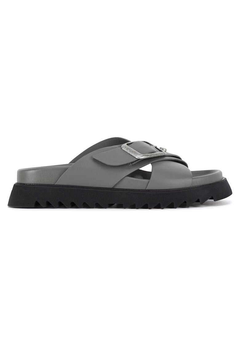 G-Star Raw Slapi DEBRA-25SS469 - gri - piele naturala