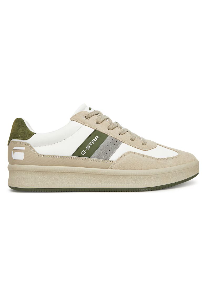 G-Star Raw Tenisi barbati - CARTER-01-WE - alb - piele naturala