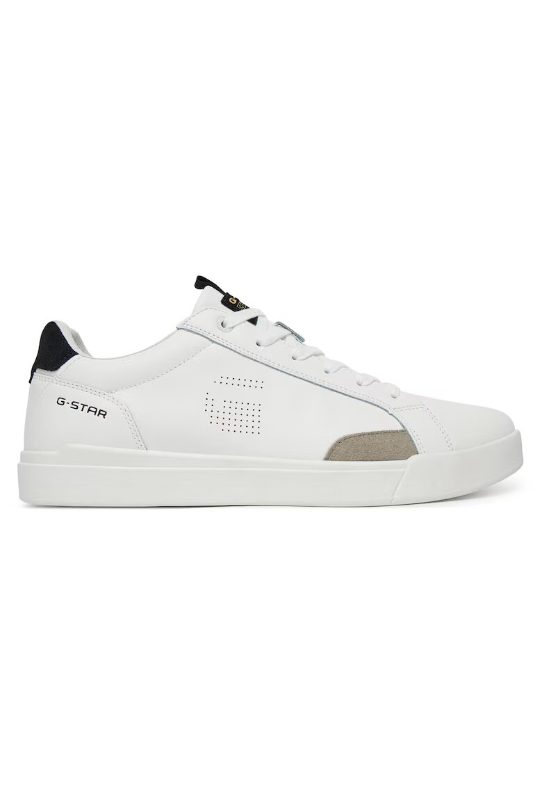 G-Star Raw Tenisi barbati piele naturala - alb