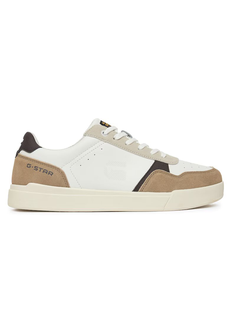 G-Star Raw Tenisi barbati - V5-10502 - piele naturala - alb