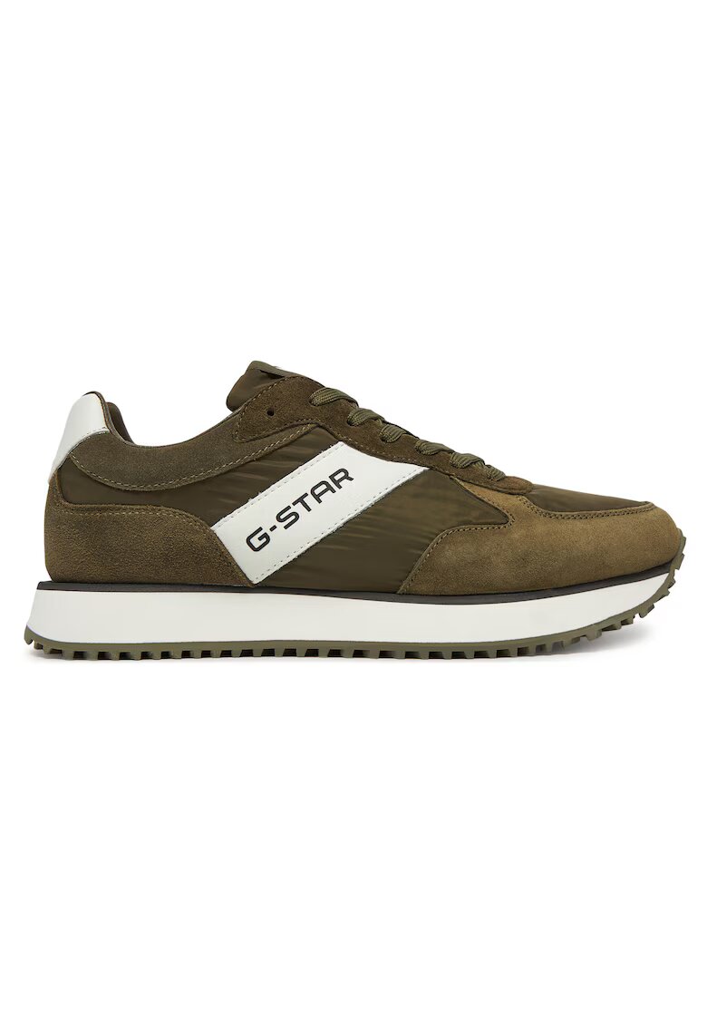G-Star Raw Tenisi barbati - XAVIER-01-WE - piele naturala - kaki