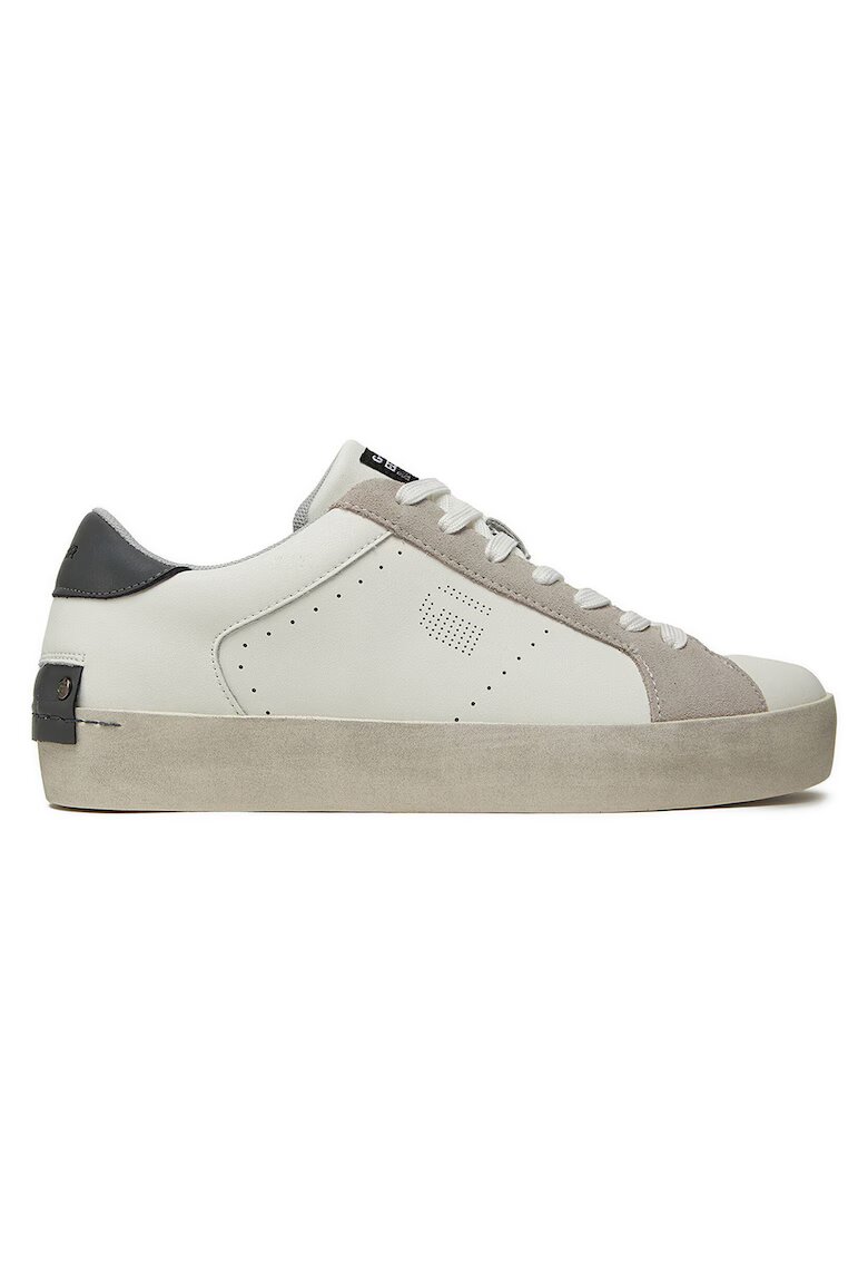 G STAR RAW Tenisi dama - piele naturala - alb/gri