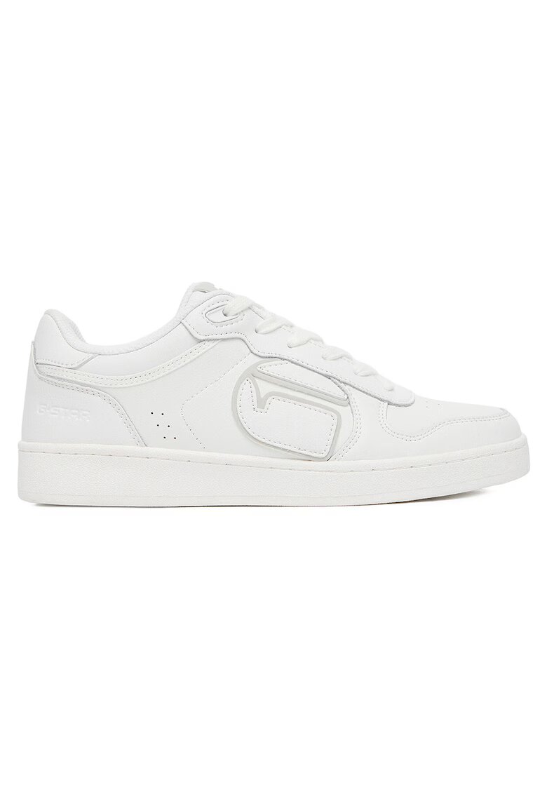 G STAR RAW Tenisi dama - piele naturala - albi