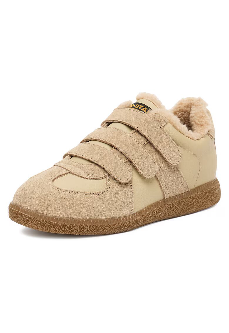 G STAR RAW Tenisi dama piele naturala - bej