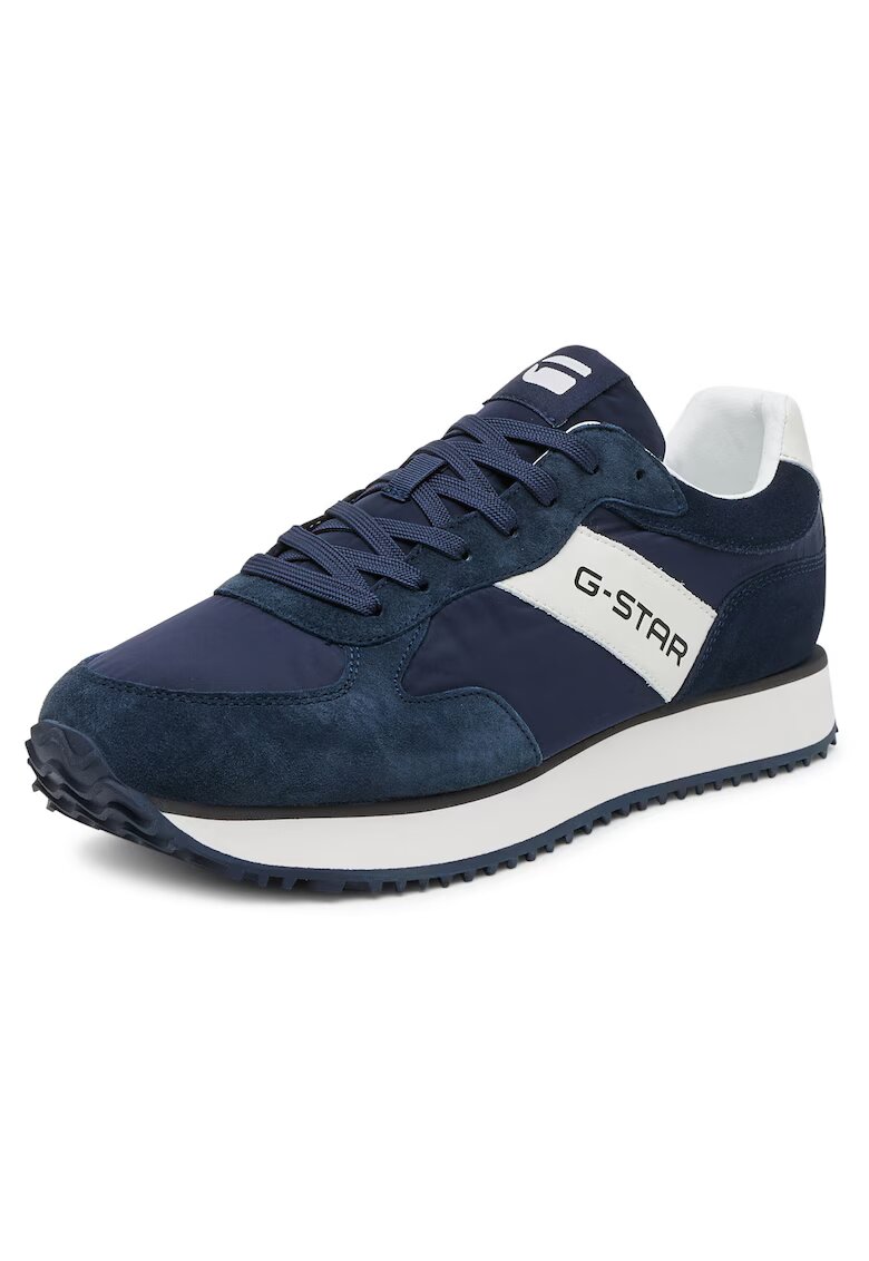 G-Star Raw Tenisi pentru barbati - piele naturala - Bleumarin