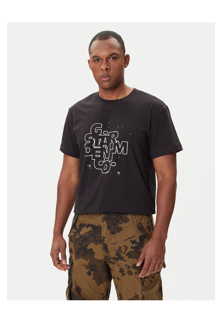 G-Star Raw Tricou barbati - negru - bumbac